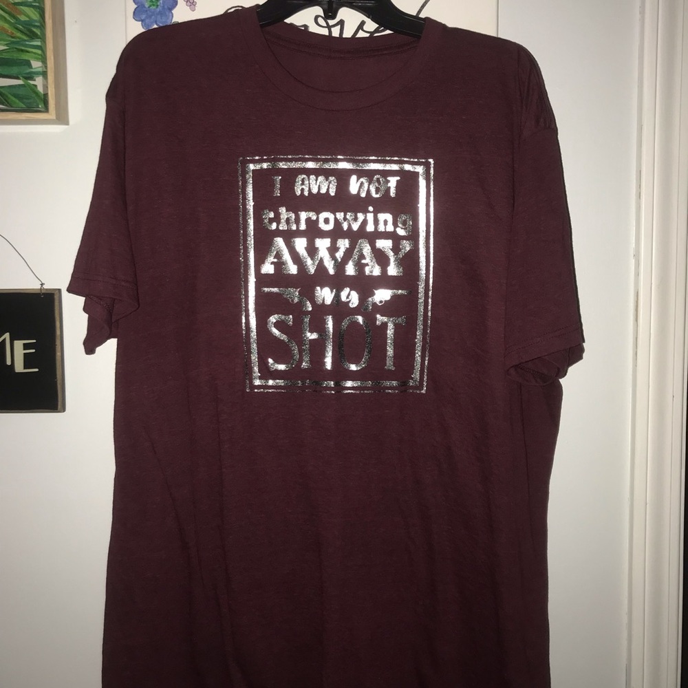 Hamilton Musical Custom Made T-shirt 🖤 XL